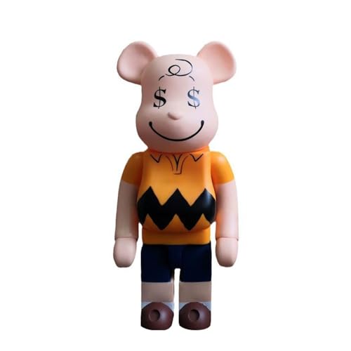 JNVHFGT Bearbrick 1000% Bausteine ​​Bär Standdekoration Vitrine Skulptur Statue Statuen und Figuren von JNVHFGT