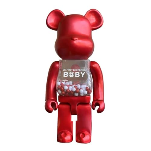 JNVHFGT Bearbrick 70cm Bausteine ​​1000% Violent Bear Vitrine Sammlerstück Spielzeug Statuen und Figuren von JNVHFGT