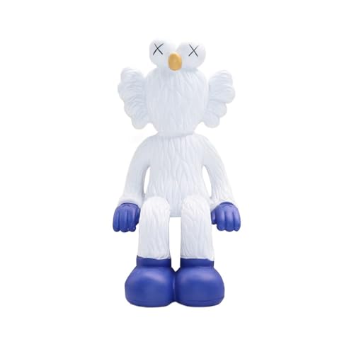 JNVHFGT XX Eye Bearbrick Skulptur aus Kunstharz for den Schreibtisch sitzende Figur 14 x 18 x 28 cm von JNVHFGT