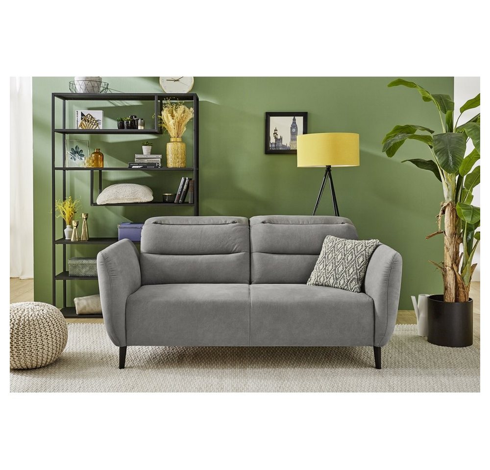 JOB 2-Sitzer Sofa 2-Sitzer FERDI Couch in Grau ca. 189 x 88 x 103 cm von JOB