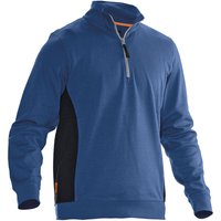 Jobman Sweatshirt 5401 Blau/Schwarz Gr. L von JOBMAN