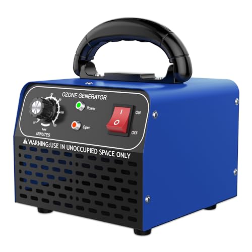 JOBYNA Ozongenerator 30000mg/h, Industrieller O3 Ozongerät mit 120 Min Timer, Luftreiniger Geruchskiller Geruchsentferner für Wohnung, Büro, Rauch, Schimmelpilz, Haustiergerüche, Küchengerüche von JOBYNA