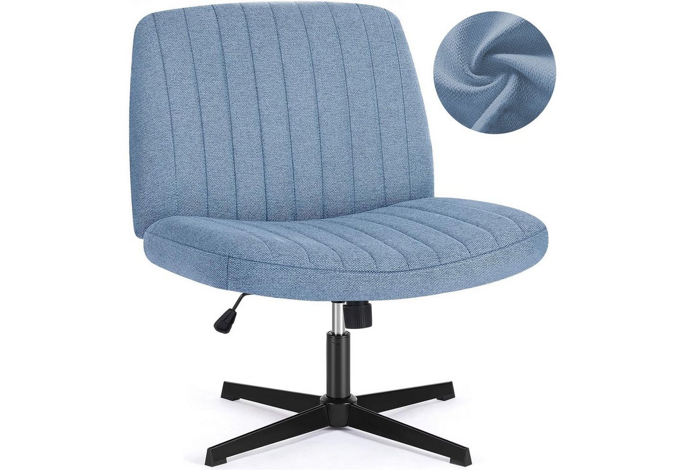 JOEAIS Bürostuhl Chefsessel Schreibtischstuhl Office Chair Drehstuhl Computerstuhl (Computerstuhl, Esszimmerstuhl Ergonomisch Sessel mit Wippfunktion), Verstellbarer Lordosenstütze Höhenverstellung von JOEAIS