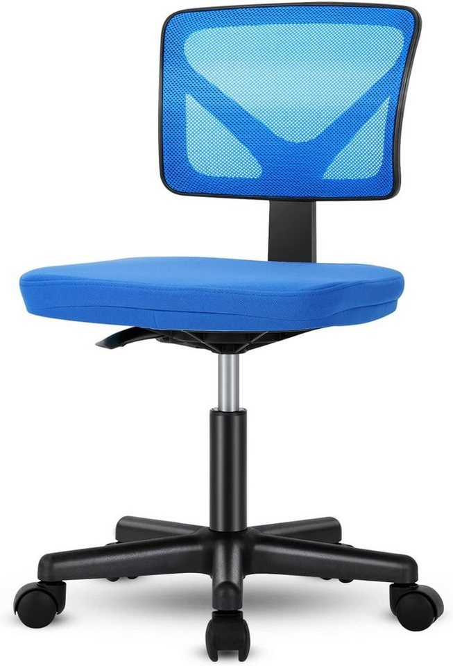 JOEAIS Bürostuhl Chefsessel Kinder Schreibtischstuhl OfficeChair Drehstuhl Computerstuh (Bürostuhl Ergonomisch Bürosessel mit Rollen und Wippfunktion), Verstellbarer Lordosenstütze Armlehne, Höhenverstellung von JOEAIS