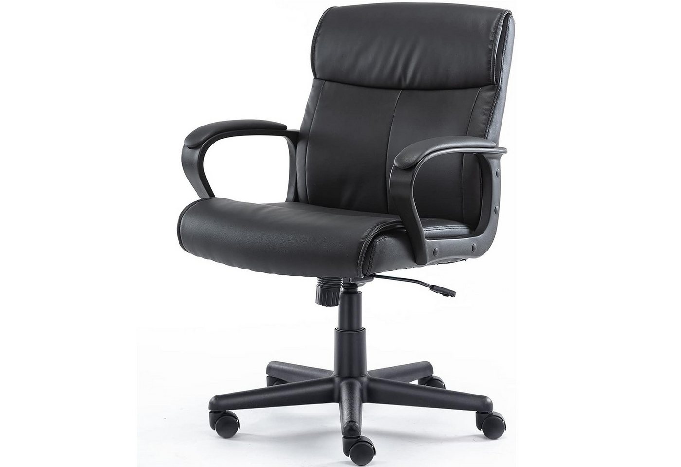 JOEAIS Chefsessel Bürostuhl Schreibtischstuhl Stuhl Office Chair Drehstuhl Computerstuhl (Bürostuhl Ergonomisch Bürosessel mit Rollen und Wippfunktion), Verstellbarer Lordosenstütze Armlehne, Höhenverstellung von JOEAIS