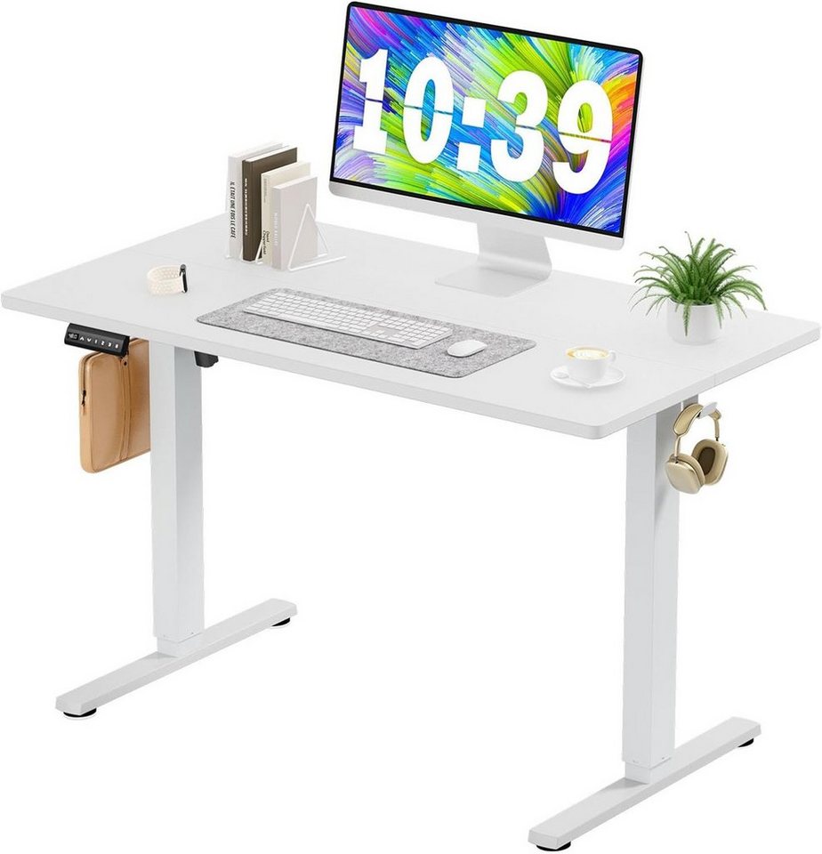 JOEAIS Schreibtisch Schreibtisch Höhenverstellbar Elektrischer Desk Standing Office Desk, Verstellbarer Schreibtisch Stehpult Höhenverstellbar Computer desk von JOEAIS