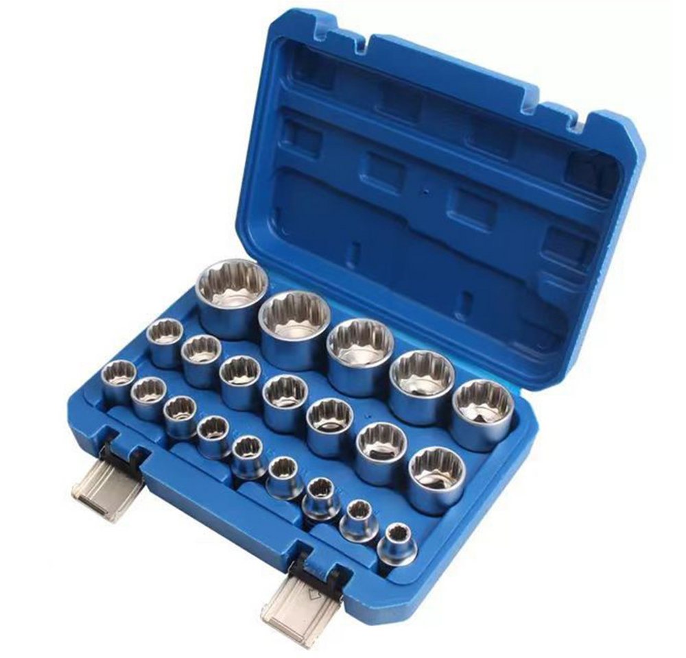 JOEAIS Nussknacker Nuss Set Torx Steckschlüsselsatz 1/2 zoll Torx Satz, für Sternverschlüsse/Bolzen benötigt werden von JOEAIS