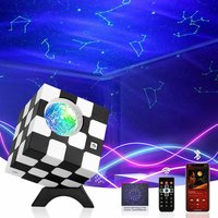 Projektionslampe led Sternenhimmel Galaxy Projektor Kinder Zwölf Sternbilder Nachtlicht, Projektor Licht Hi-Fi Bluetooth für Kinder Baby Party von JOEAIS