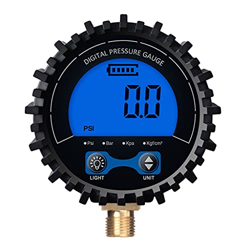JOERBABU Digitales Manometer mit M11-Gewindeanschluss und Gummischutz, Reichweite bis 200 psi Genauigkeit. JOERBABU Digitales Manometer mit M11-Gewindeanschluss und Gummischutz, Reichweite bis 200 psi Genauigkeit. von JOERBABU