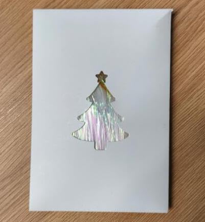 JOFONY 5000 Stränge Lametta Eiszapfen Weihnachtsbaum Glitzer Dekorationen, Schillernde Lametta Folie Fransen für Zuhause Party Geburtstagsfeier Hochzeit (Weiß) von JOFONY