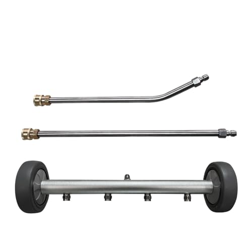 JOFUUM Hochdruckreiniger Autowaschanlage Chassis Washer Wasserbesen mit 45 Grad Winkelstange Unterwagen Reiniger Wasserbesen von JOFUUM