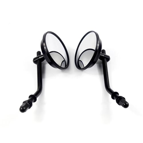 Seitenspiegel Für H&arley Für Cross Bones Für Dyna Für Eisen 883 Für Rocker Für Sportster 1200 Motorrad Rückspiegel Umkehr Rückansicht Seiten Spiegel(A2) von JOFWXAQE