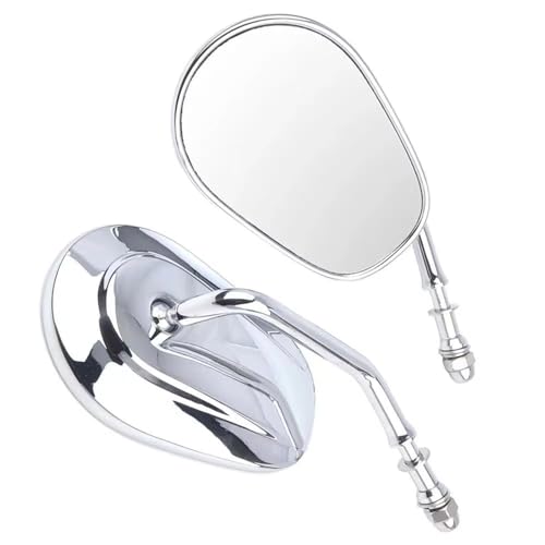 Seitenspiegel Für H&arley Für Sportster 1200 Für Custom Für XL1200C Für Eisen 883 Für XL883N Motorrad Rückspiegel Umkehr Rückansicht Seiten Spiegel(A1) von JOFWXAQE