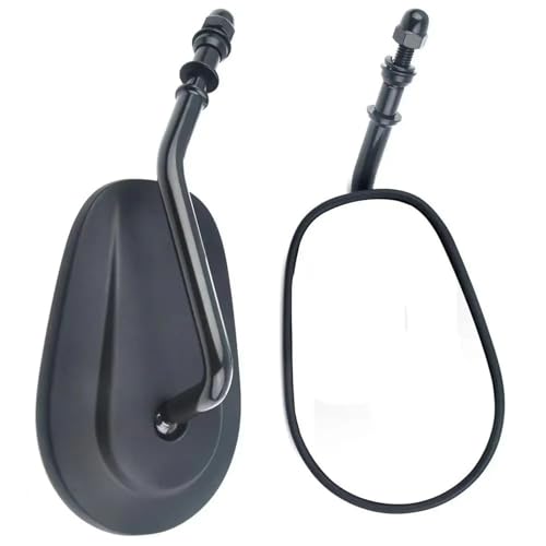 Seitenspiegel Für H&arley Für Sportster 1200 Für Custom Für XL1200C Für Eisen 883 Für XL883N Motorrad Rückspiegel Umkehr Rückansicht Seiten Spiegel(A2) von JOFWXAQE