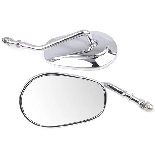 Seitenspiegel Für H&arley Für Switch Für Fat Bob Für FLSTF Für FLSTFB Für FLSTFBS Motorrad Rückspiegel Umkehr Rückansicht Seiten Spiegel(A2) von JOFWXAQE