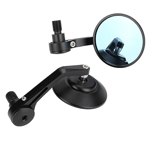 Seitenspiegel Motorrad Bar End Spiegel Rückspiegel Lenker Für Y&AMAHA Für T&MAX MT-07 MT-09 MT10 FZ1/FZS1000 FZ6 FZ6R XJ6(Mirror) von JOFWXAQE