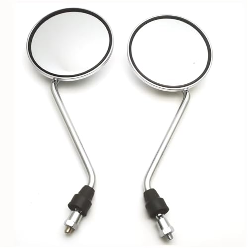 Seitenspiegel Motorrad Rückspiegel Moto Rückansicht Seitenspiegel 8mm Gewinde Für Für Roller von JOFWXAQE