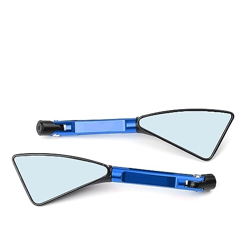Seitenspiegel Motorrad Spiegel Seite Rückspiegel Für 250 390 200 690 125 Für D&UKE 990 Für SUPER Für D&UKE R 790 1290(Small Blue) von JOFWXAQE