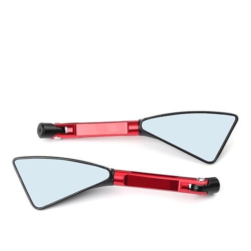 Seitenspiegel Motorrad Spiegel Seite Rückspiegel Für 250 390 200 690 125 Für D&UKE 990 Für SUPER Für D&UKE R 790 1290(Small Red) von JOFWXAQE