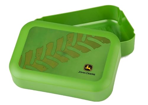 JOHN DEERE Kinder Brotbox - Lunchbox zur lebensmittel Aufbewahrung von JOHN DEERE