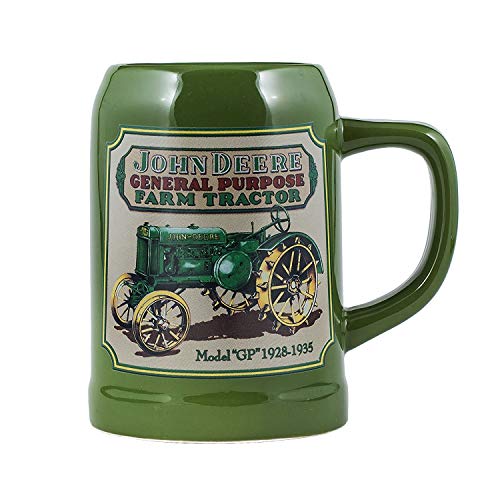 John Deere Licensed Green Tractor 17 Ounce Ceramic Stoneware Coffee Mug von JOHN DEERE