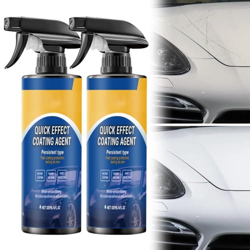 2025 New Quick Effect Coating Agent,Hohe Schutzwirkung Schnell beschichtetes Auto Nano Spray, Autolack Außenrestaurator Autopolitur Scratch Repairing (2) von JOHNBOLIN