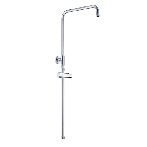 JOHO Höheverstellbare Duschstange mit Handbrausehalter Duschhalterung, Edelstahl Duschsäule Wandstange Regendusche Duschrohr Brausearm mit Verstellbare Länge von 69 bis 111cm Chrom JOHO Höheverstellbare Duschstange mit Handbrausehalter Duschhalterung, Edelstahl Duschsäule Wandstange Regendusche Duschrohr Brausearm mit Verstellbare Länge von 69 bis 111cm Chrom von JOHO
