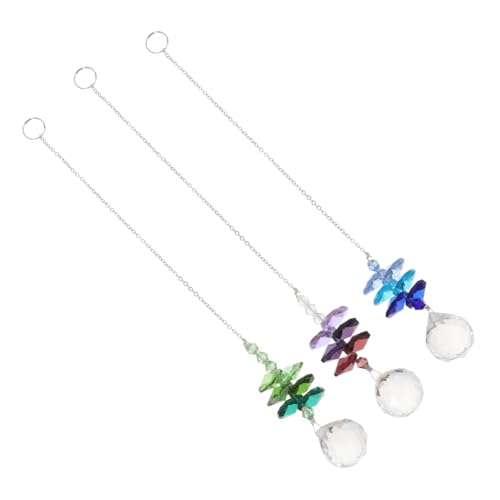JOINPAYA 1 Satz Farbenfrohe Perlenbügeldekoration Party Dekorationen Haushängedekor Wohnaccessoires Zubehör Hängende Ornamente Hängende Fensterkristalle Strudel Glas Zufällige Farbe 3 Stück JOINPAYA 1 Satz Farbenfrohe Perlenbügeldekoration Party Dekorationen Haushängedekor Wohnaccessoires Zubehör Hängende Ornamente Hängende Fensterkristalle Strudel Glas Zufällige Farbe 3 Stück von JOINPAYA