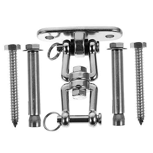JOINPAYA 1 Satz Hängemattenbefestigungshaken Drehbar Stabiler Swing Hook für und Außenschaukel Einfacher Aufbau Hohe Tragfähigkeit Vielseitig Einsetzbar JOINPAYA 1 Satz Hängemattenbefestigungshaken Drehbar Stabiler Swing Hook für und Außenschaukel Einfacher Aufbau Hohe Tragfähigkeit Vielseitig Einsetzbar von JOINPAYA