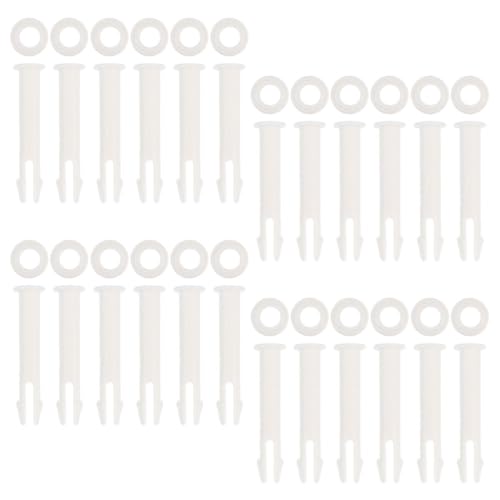 JOINPAYA 24 Stück Kunststoff Pool Stecker Pins Schwimmbadzubehör Verbindungsstifte für Poolrahmen Ersatzteile für Beschädigte Stifte und Langlebig von JOINPAYA