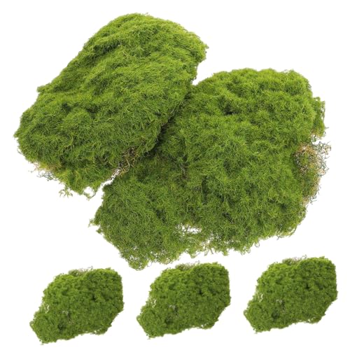 JOINPAYA 1 Satz Pflanzenwandornament Künstliche Moosfelsen Grüne Ornamente Dekoration Simulierter Moosblock Bonsai Moosblock Emulierter Moosblock Imitierter Moosblock 5 Stück von JOINPAYA