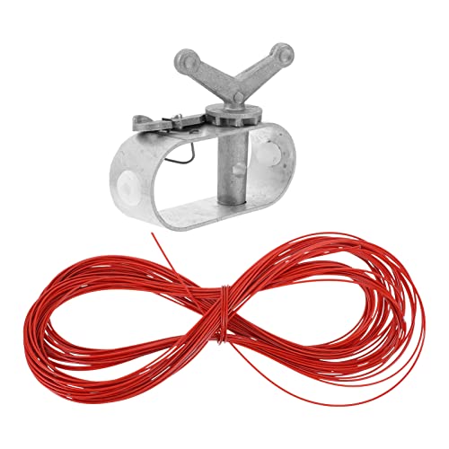 JOINPAYA 1 Satz Poolabdeckung Seilwinde Kabel für Poolabdeckung und Drahtseilspanner Fuß für Sichere Winterabdeckungen Installieren und von JOINPAYA