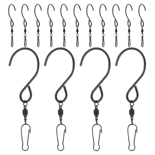 JOINPAYA 15 Stück Teiliges Edelstahl Schwenkhaken mit Drehgelenk Windspiel Haken zum sicheren Aufhängen von Windspielen und Klangspielen Wetterfest Dunkles Design für Garten und Terrasse JOINPAYA 15 Stück Teiliges Edelstahl Schwenkhaken mit Drehgelenk Windspiel Haken zum sicheren Aufhängen von Windspielen und Klangspielen Wetterfest Dunkles Design für Garten und Terrasse von JOINPAYA