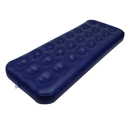 JOINPAYA 1Pc Einzel Luftmatratze Bett Faltbares Camp Falten Selbstschlafende Aufblasbare Outdoor Erwachsene Aufblasende Doppelmatratze Matratze Tragbare Matratze Matratze Voll Blau von JOINPAYA