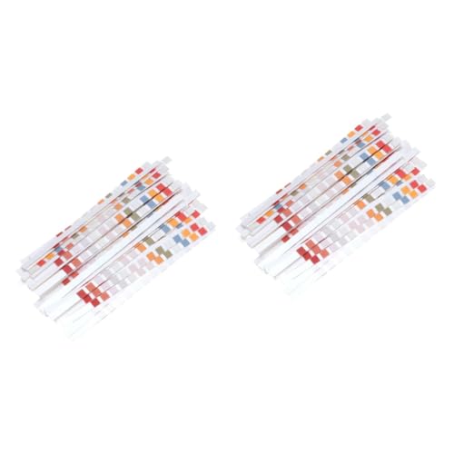 JOINPAYA 2 Sätze Wasserteststreifen Für Pool Und Trinkwasser Ph Chlor Härte Alkalinität Mit Praktischer Aufbewahrungsflasche Für Spas Und 50 Stück * 2 JOINPAYA 2 Sätze Wasserteststreifen Für Pool Und Trinkwasser Ph Chlor Härte Alkalinität Mit Praktischer Aufbewahrungsflasche Für Spas Und 50 Stück * 2 von JOINPAYA