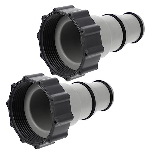 JOINPAYA 2 Stück Ersatzschlauchadapter für Gewindeverbindung Hochwertige Poolzubehörteile für Einfache Installation und Sicheren Wasserfluss von JOINPAYA