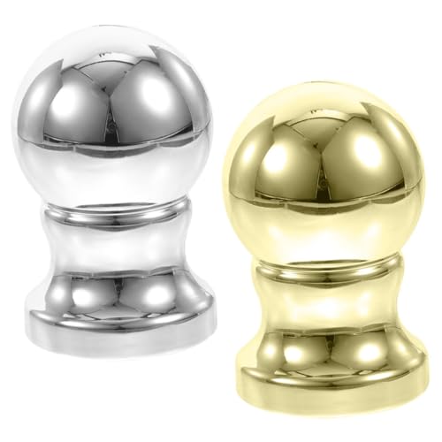 JOINPAYA 2 Stück Fahnenmast Topper Kugel Ornament Kunststoff Fahnenmast Kopf Zubehör Geeignet für Kleine Fahnenstangen Einfache Installation Robust und Langlebig Perfektes Accessoire für von JOINPAYA