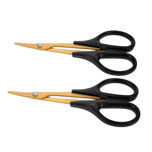 JOINPAYA 2 Stück Präzisionsschere für Rc Car Body Trimming Gebogene Modellbau-schere für Rc Auto Flugzeug Lkw Reparatur Langlebige Legierung Geeignet für Hobbyisten und Profis JOINPAYA 2 Stück Präzisionsschere für Rc Car Body Trimming Gebogene Modellbau-schere für Rc Auto Flugzeug Lkw Reparatur Langlebige Legierung Geeignet für Hobbyisten und Profis von JOINPAYA