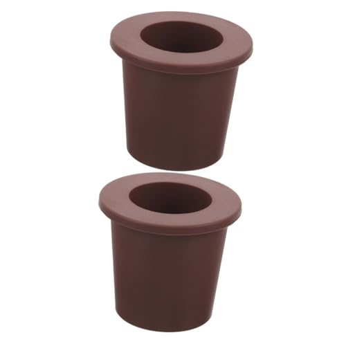 JOINPAYA 2 Stück Schirmlochstopfen für Gartentische Wasserdichter Wedge Stecker Einfacher Schutz vor Wind und Kratzern Braun Multifunktional für Terrasse und Garten JOINPAYA 2 Stück Schirmlochstopfen für Gartentische Wasserdichter Wedge Stecker Einfacher Schutz vor Wind und Kratzern Braun Multifunktional für Terrasse und Garten von JOINPAYA