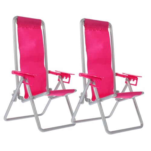 JOINPAYA 2 Stück Simulation Strandkorb Mini-Strand Falten faltbar tragbar Strandstuhl zusammenklappbare Strandkörbe Mini-Loungesessel Miniaturstuhl Strand Klappstuhl Strandkorb Liege rot JOINPAYA 2 Stück Simulation Strandkorb Mini-Strand Falten faltbar tragbar Strandstuhl zusammenklappbare Strandkörbe Mini-Loungesessel Miniaturstuhl Strand Klappstuhl Strandkorb Liege rot von JOINPAYA