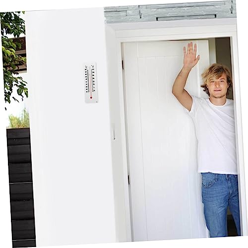 JOINPAYA 2 Stück Thermometer Schlüsselbox Wandmontage Dekoratives Outdoor Schlüsselversteck Wetterfest Robustes Kunststoff Gehäuse Platzsparend Für Haus Büro von JOINPAYA