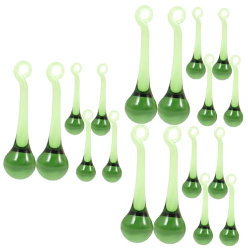 JOINPAYA 3 Sätze Teiliges Kristallpendel Für Deckenleuchte Hängedekoration Für Schlafzimmer Wohnzimmer Und Flur Hochwertige Kristallornamente Die Licht Reflektieren 6 Stück * 3 von JOINPAYA