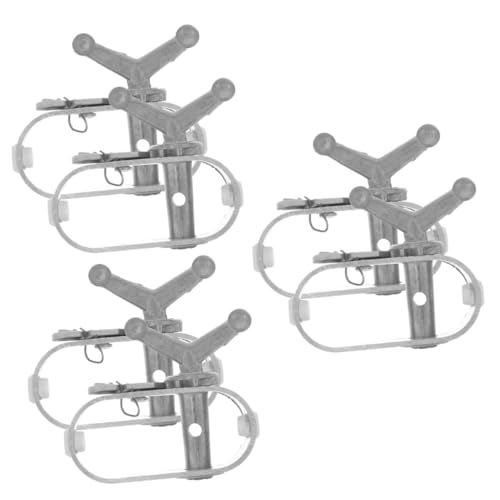JOINPAYA 3 Sätze Teiliges Stahlseil Spanner Hochfester Drahtseil Spanner Einfache Installation Tragbarkeit Für Garten Und Poolabdeckungen Und Verschleißfest 2 Stück * 3 von JOINPAYA