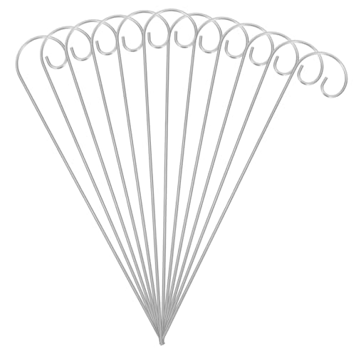 JOINPAYA 30 Stück Pflanzenschilder Metallhaken Gartenstecker Pflanzenhalter Wetterfest Elegant zur Pflanzenbeschriftung und Blumenstütze für Beet und Blumenbeet JOINPAYA 30 Stück Pflanzenschilder Metallhaken Gartenstecker Pflanzenhalter Wetterfest Elegant zur Pflanzenbeschriftung und Blumenstütze für Beet und Blumenbeet von JOINPAYA