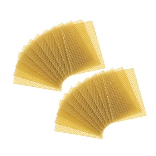 JOINPAYA 30 Stück Wabenfundamente Für Die Bienenzucht Natürliches Bienenwachs Für Die Bienenzucht Bienenstockwachsfundamente Bienenwachs Für Das Handwerk Natürliche Wachsrahmen JOINPAYA 30 Stück Wabenfundamente Für Die Bienenzucht Natürliches Bienenwachs Für Die Bienenzucht Bienenstockwachsfundamente Bienenwachs Für Das Handwerk Natürliche Wachsrahmen von JOINPAYA
