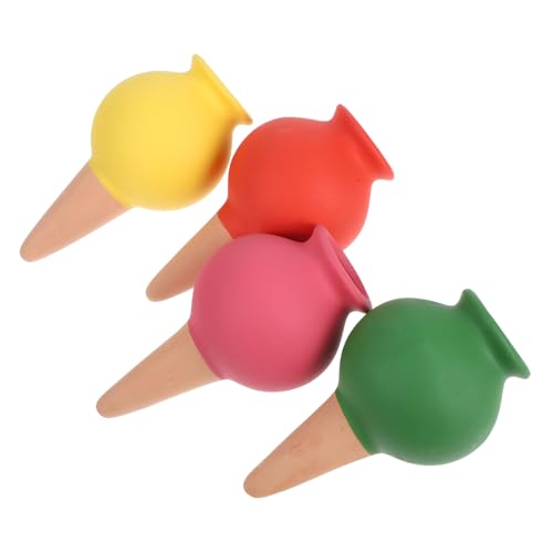 JOINPAYA 4 Stück Automatische Bewässerung Pflanzen Spikes aus Keramik Selbstbewässernde Tropfbewässerung für Zimmerpflanzen und Blumen Langlebige Tonkegel für Effiziente Gartenpflege JOINPAYA 4 Stück Automatische Bewässerung Pflanzen Spikes aus Keramik Selbstbewässernde Tropfbewässerung für Zimmerpflanzen und Blumen Langlebige Tonkegel für Effiziente Gartenpflege von JOINPAYA