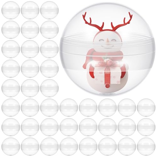 JOINPAYA 50 Stück Ostern Transparent Kunststoffkugel: durchsichtige Befüllen Acrylkugeln Befüllbare teilbar in 2 Hälften Bastelkugeln Kleine Runde Kapseln Behälter für Ostern Partys DIY Dekorationen JOINPAYA 50 Stück Ostern Transparent Kunststoffkugel: durchsichtige Befüllen Acrylkugeln Befüllbare teilbar in 2 Hälften Bastelkugeln Kleine Runde Kapseln Behälter für Ostern Partys DIY Dekorationen von JOINPAYA