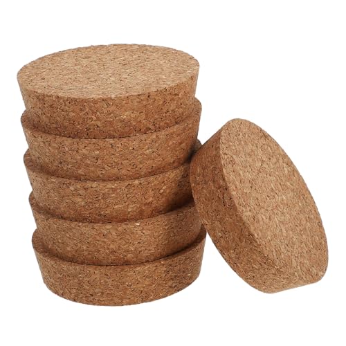 JOINPAYA 6 Stück Teiliges Korkstopfen für Hydroponik vasen und Sukkulentenpflanzer Langlebig Fein Gerundetes Design für Dekorative Glasblumentöpfe und Terrarien JOINPAYA 6 Stück Teiliges Korkstopfen für Hydroponik vasen und Sukkulentenpflanzer Langlebig Fein Gerundetes Design für Dekorative Glasblumentöpfe und Terrarien von JOINPAYA