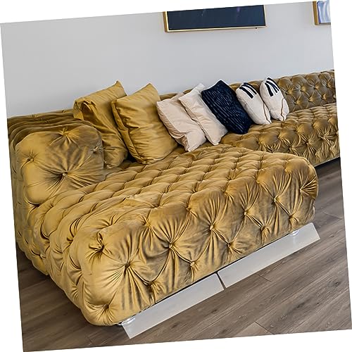 JOINPAYA 8 Stück Teiliges Sofa Blocker aus Langlebigem Schnittbarem Material Praktische Lückenstopper für Haustiere und Schützt Möbel unter Couch und Bett Transparent Installieren von JOINPAYA