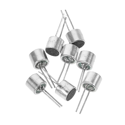 JOINPAYA 8Stücke Elektret Kondensator Mikrofon mit Pcb Pins Sprachaktiviertes Miniaturmikrofon für Überwachungssysteme Audioaufnahme und Hohe Empfindlichkeit von JOINPAYA